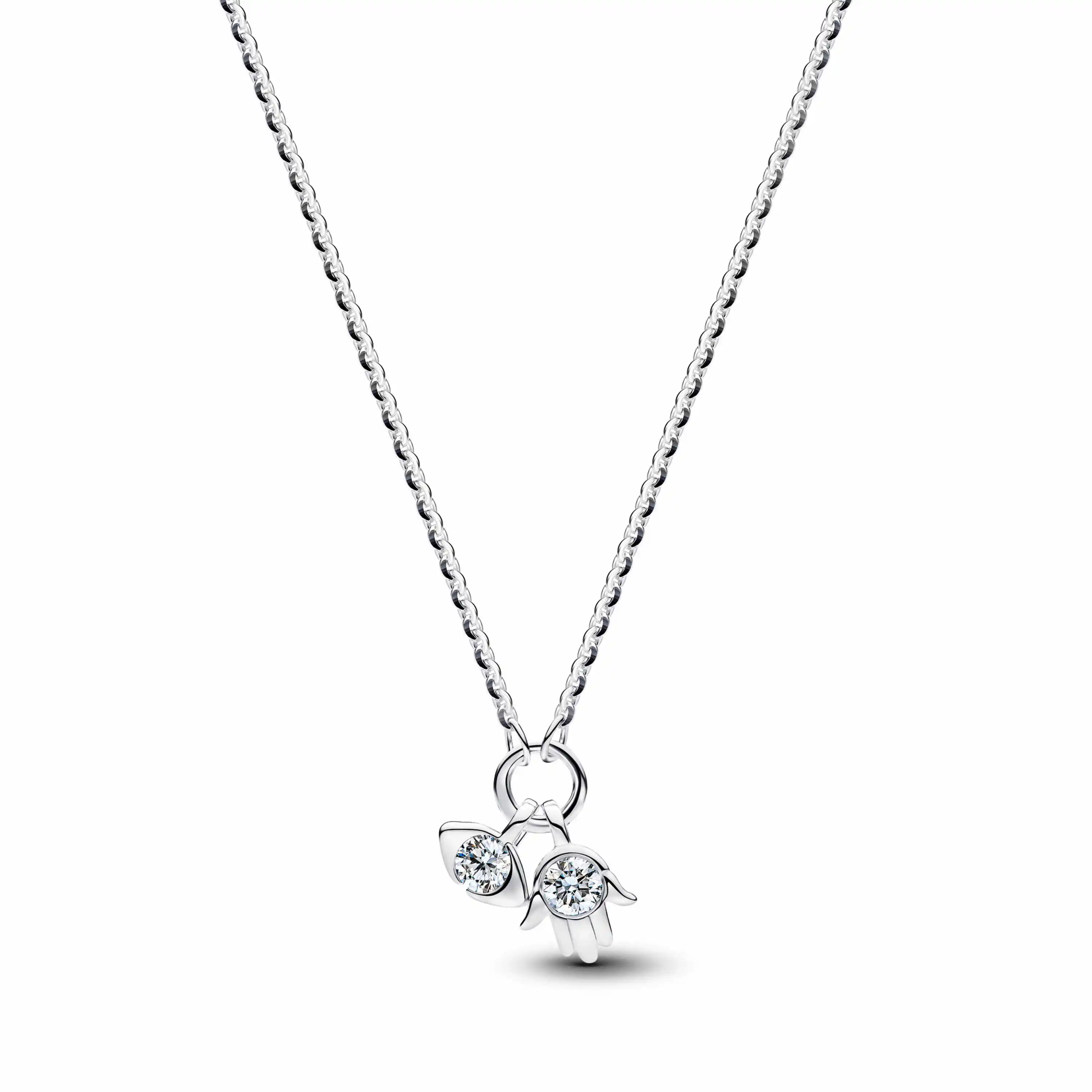 Nieuwe 925 Sterling Zilver Vierklaverblad Bloem Oor Stud Ring Hanger Kraal geschikt voor DIY Dames Armbanden Kettingen Sieraden Cadeaus