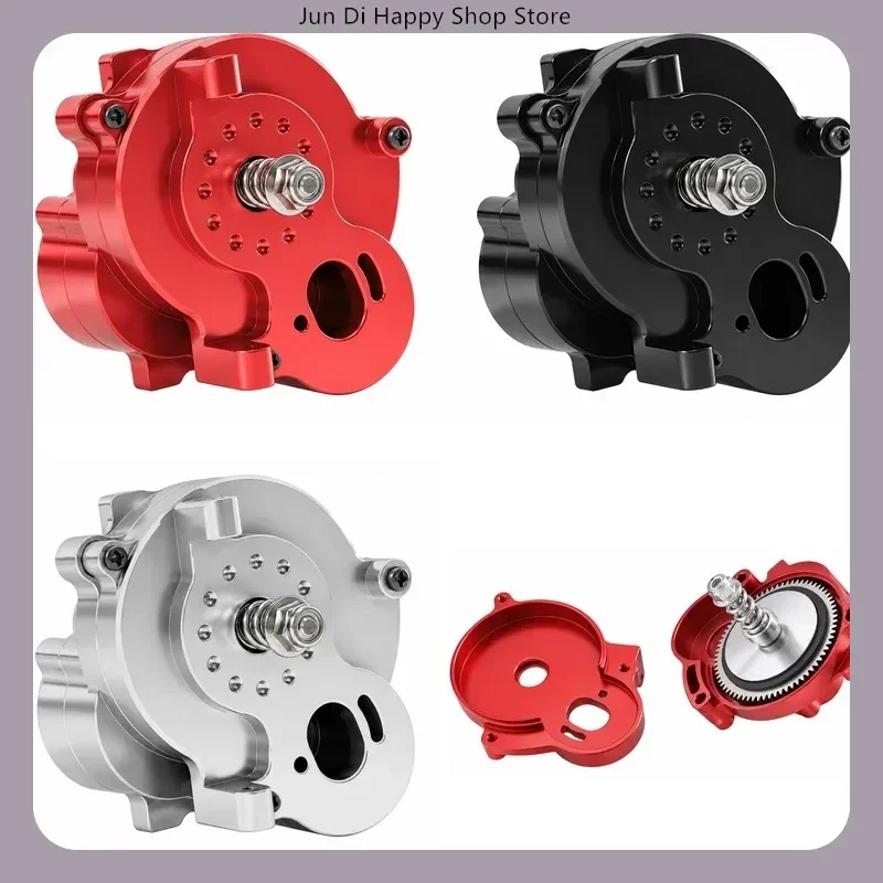 Mang Niu 1/12 MN128 MN86 G500 RC Car Spare Parts Metal Upgrade Motor Gearbox Assembly