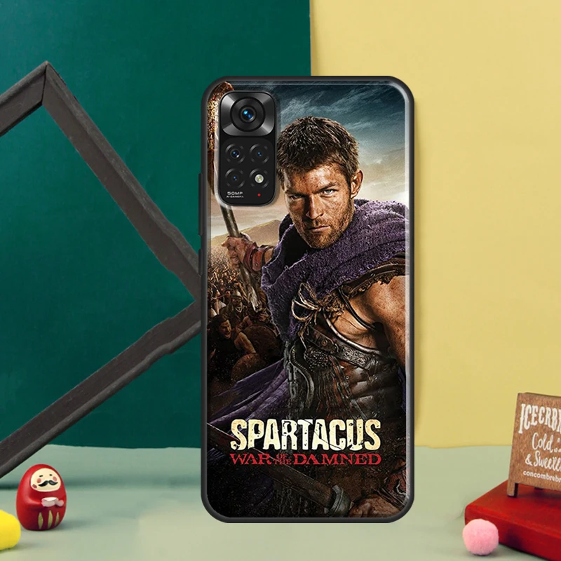 Spartacus Blood and Sand Case For Xiaomi Redmi Note 12 7 8 9 10 11 Pro 8T 9S 10S 11S Redmi 9 10 9C 12C 9T 10A 10C Cover