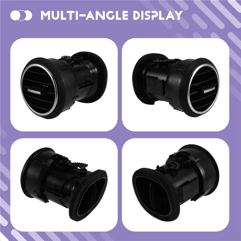Reliable-Air Conditioner AC Heating Grille Diffuser Center Panel DASHBOARD AIR VENT 8P0820901 For A3 S3 8P 2004-2013