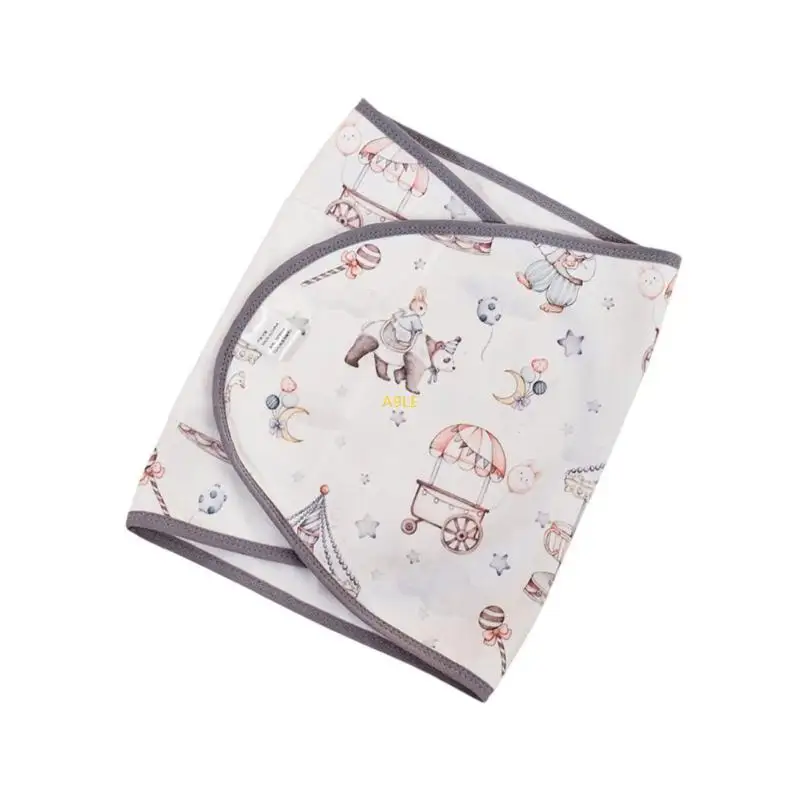 

Newborns Swaddles Wrap for Daily Comfort & Security During Sleep Time Cartoon Sleeping Bag Wrap Cloth