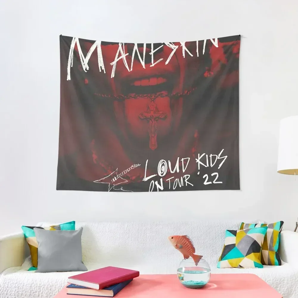 MANESKIN maneskin,m?neskin Tapestry House Decoration Aesthetics For Room Tapestry