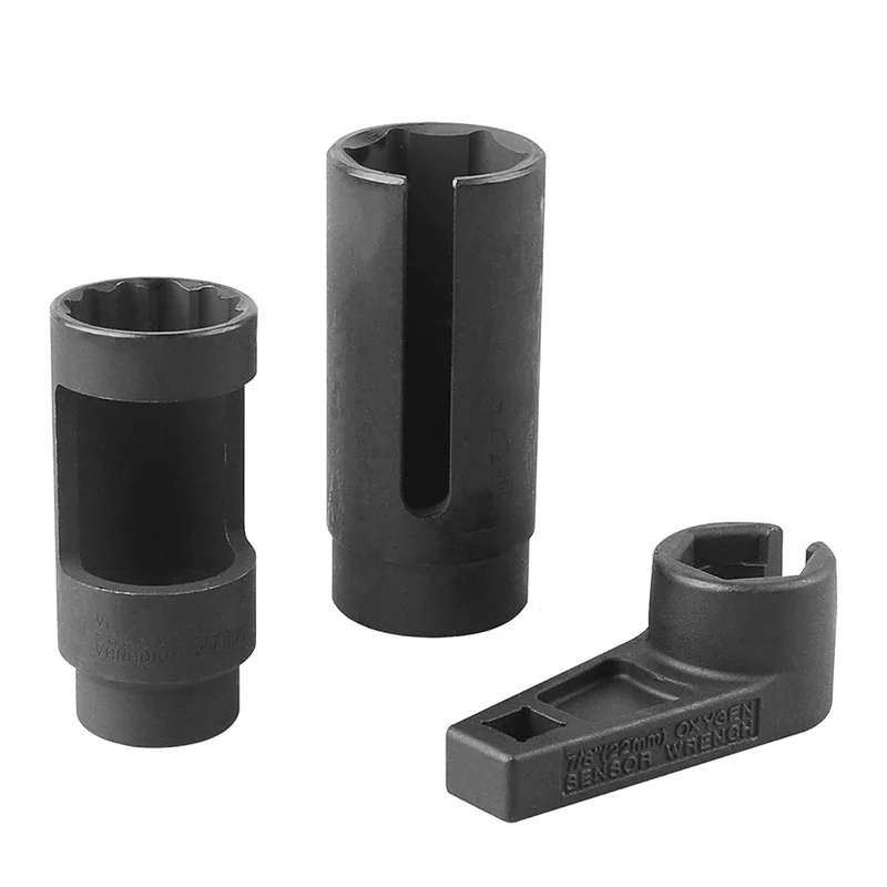 

10Pcs Oxygen Sensor Socket Set Sensor Oil Pressure Sending Unit Removal Kit