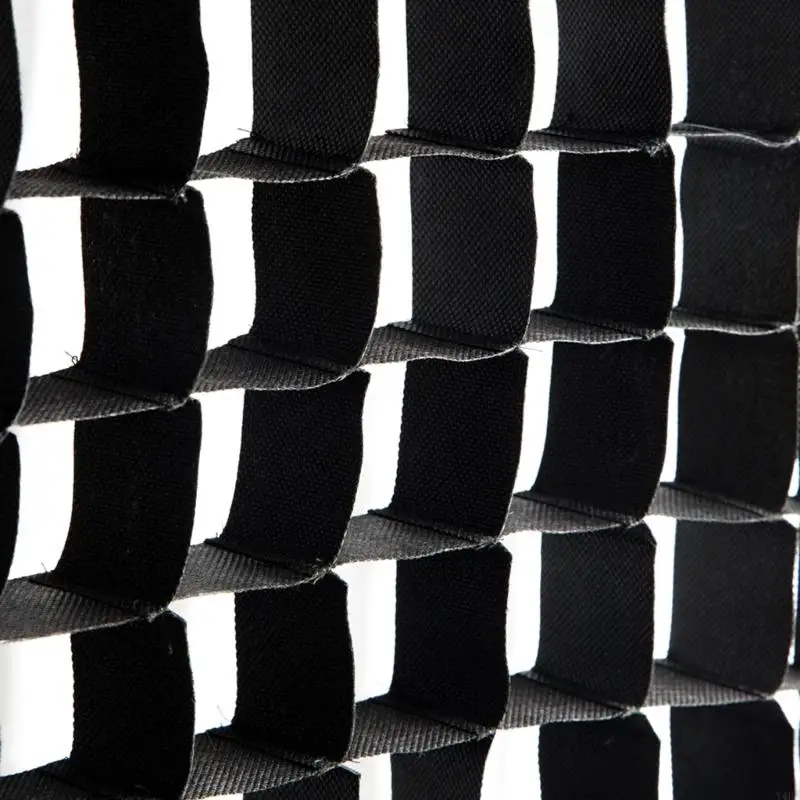 Y4UE 55/60/65/80/90/95/120/140cm Accesorios fotografía plegables con rejilla panal