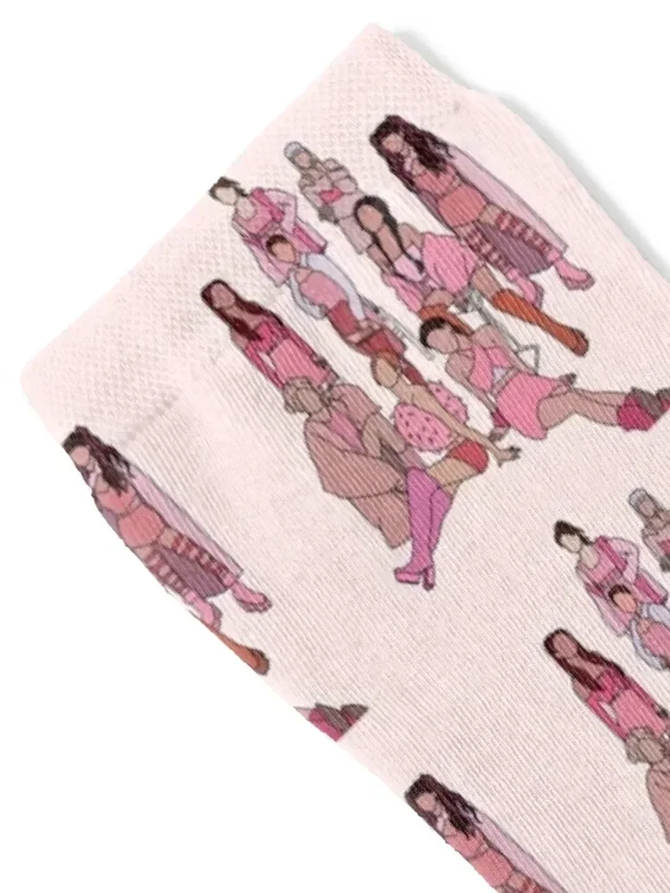 Twice Scientist Group Print Socks heated aesthetic Socks For Women Men's