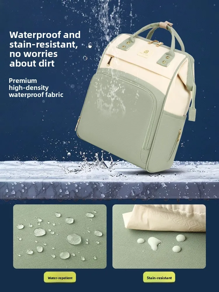 

Multi-Functional Large Capaci Mommy Bag Handheld Outgoing Lightweight New 2025 High Aesthetic Value Materni And Infant Bag