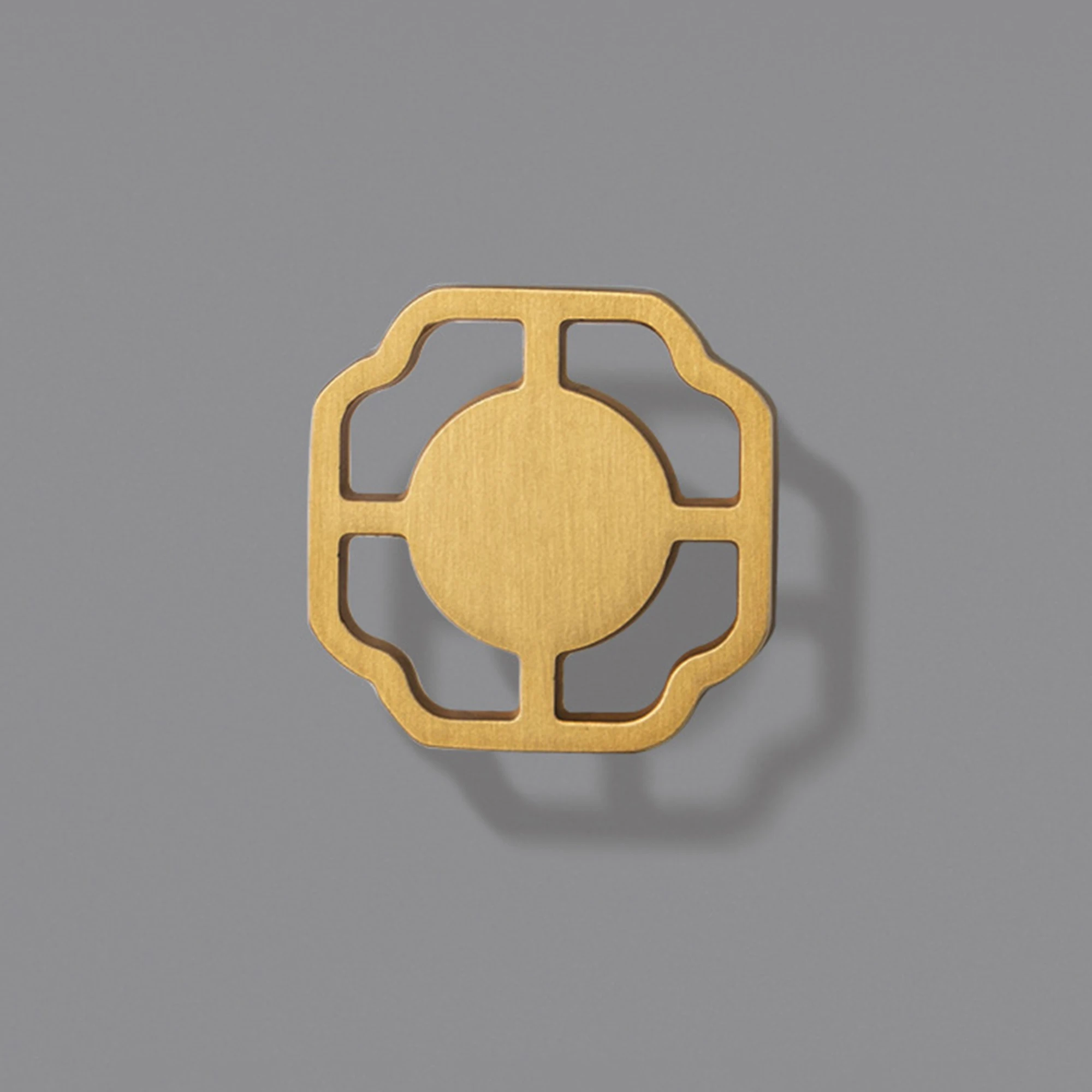 Solid Brass Hollow Handles for Furniture NEW Chinese Wardrobe Pulls Kitchen Cupboard Door Knobs Retro Cabinet Handle Hardware