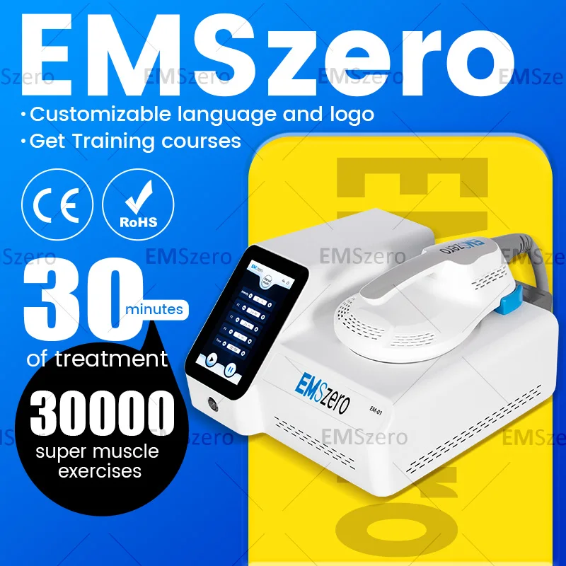 

Professional 6500W 200Hz Emszero RF Machine, EMS Body Slimming Muscle Stimulation, Emszero PRO Super Shaping Weight Loss