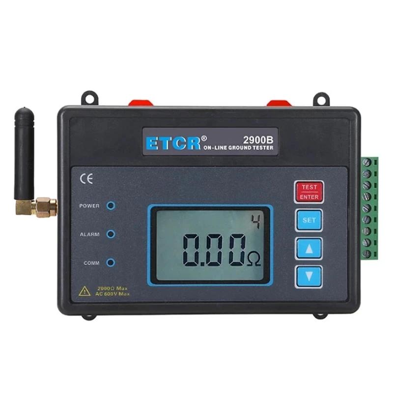 ETCR2900B Grounding Resistance Online Detector Grounding Earth Resistance Tester With LCD Screen