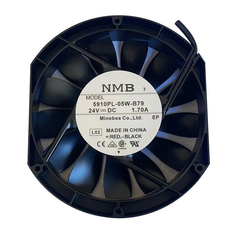 172*150*25 مللي متر 5910PL-05W-B79 لـ GALAXY 7000 24V 1.7A UPS مروحة تبريد إمداد الطاقة