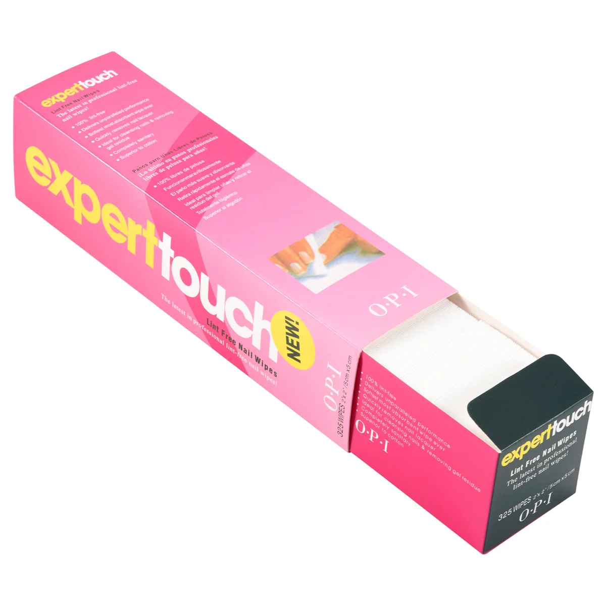 Lint Free Unhas Wipes, almofadas de algodão para remover o gel do prego, folha não tecida, unha polonês limpeza Pads, 325 pcs