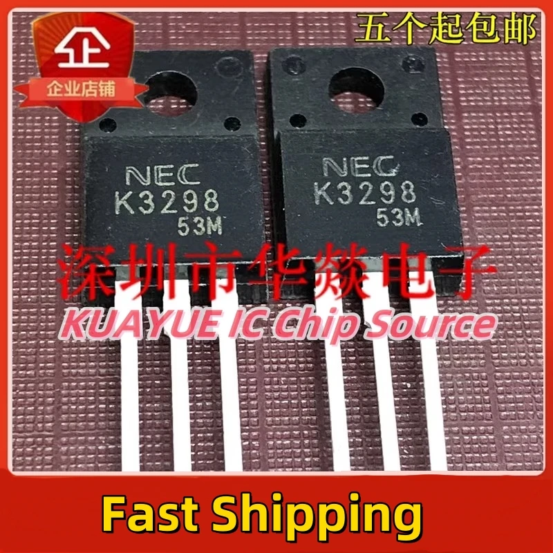 10PCS-30PCS  K3298  2SK3298  TO-220F  600V  7.5A   Fast Shipping Quality Guarantee