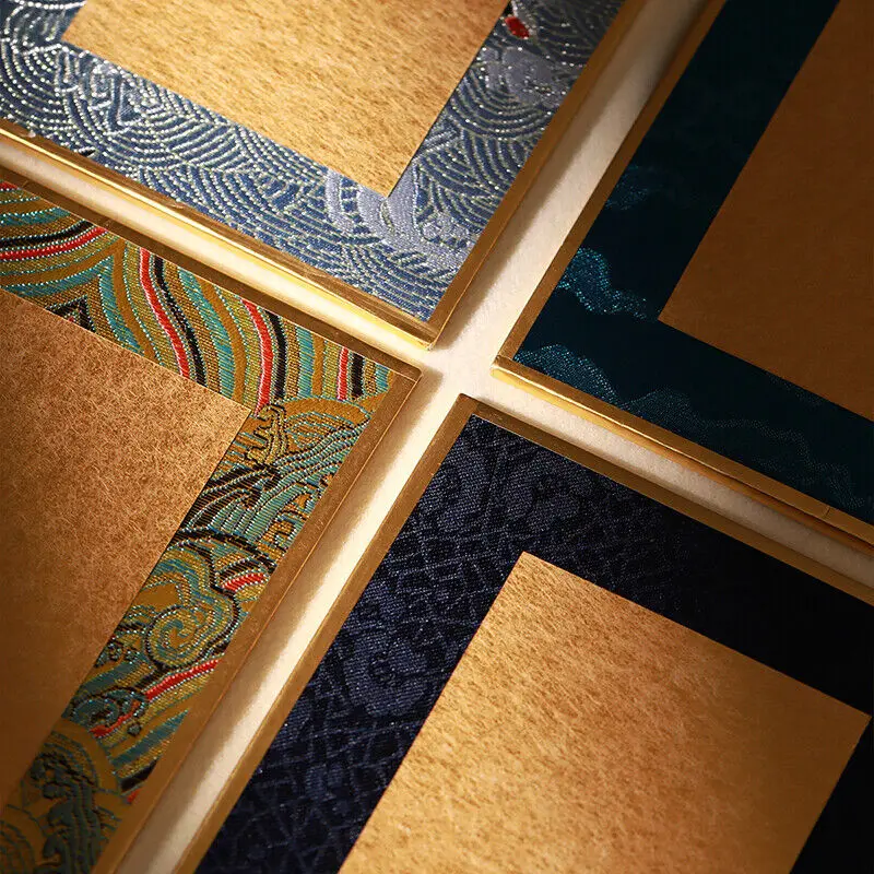 Chinese Calligraphy Paper Rice Paper Card Painting Hemmed Cardboard Gift DIY Brush Pen Calligraphy Copy Scriptures Papier