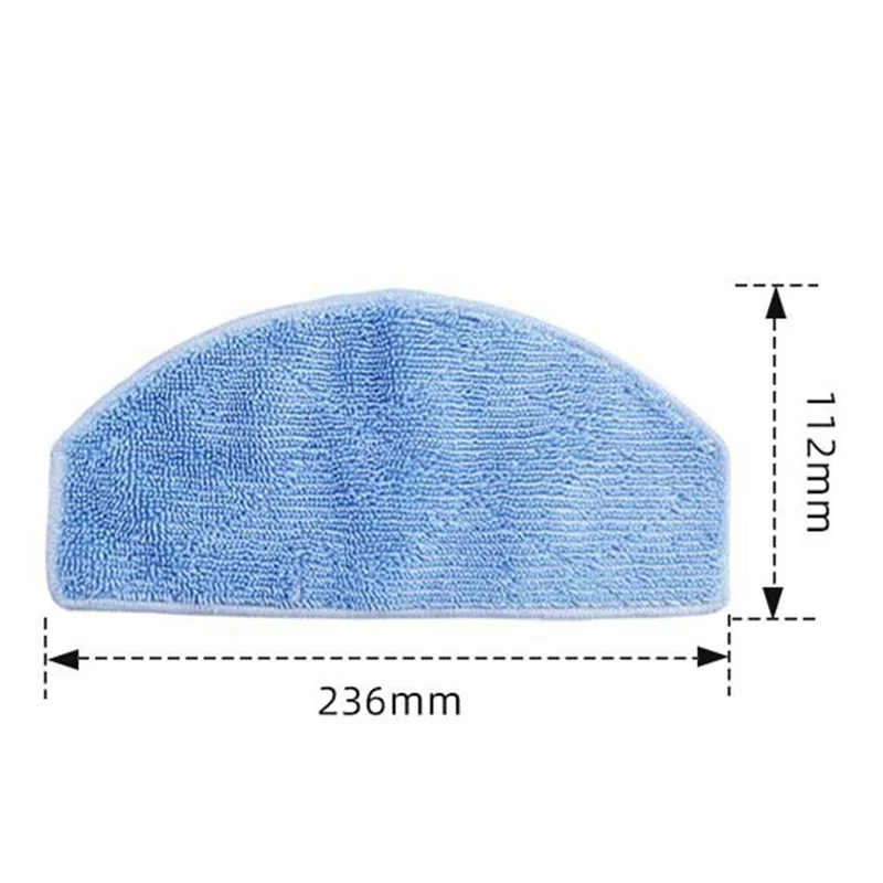 Popular 8 peças para robô aspirador de pó laresar evol 3 peças de reposição acessórios esfregão