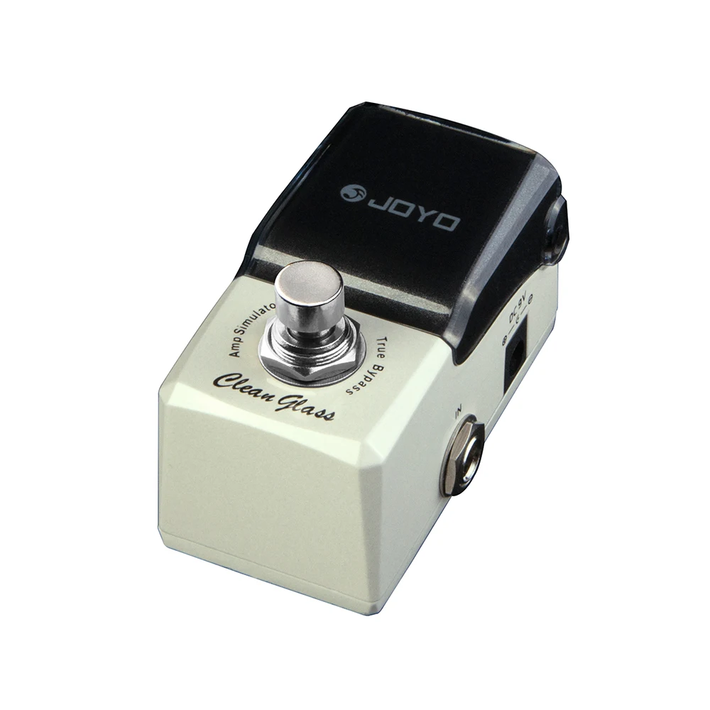 JOYO JF-307 CLEAN GLASS Amplifier Simulation Pedal Classic Amp Sound Guitar Effect Pedal Delivers Amazing Lead Sound
