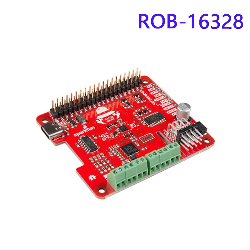 

ROB-16328 Development Board and toolkit-AVR Auto Phat for Raspberry Pi