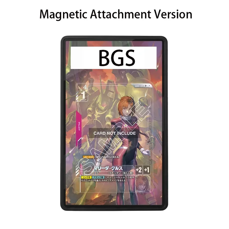 Art Display for Gundam Card Game Newtype Rising Marida Cruz Anime Art Fans Gift Recyclable Acrylic Protective Case Keychain view 3