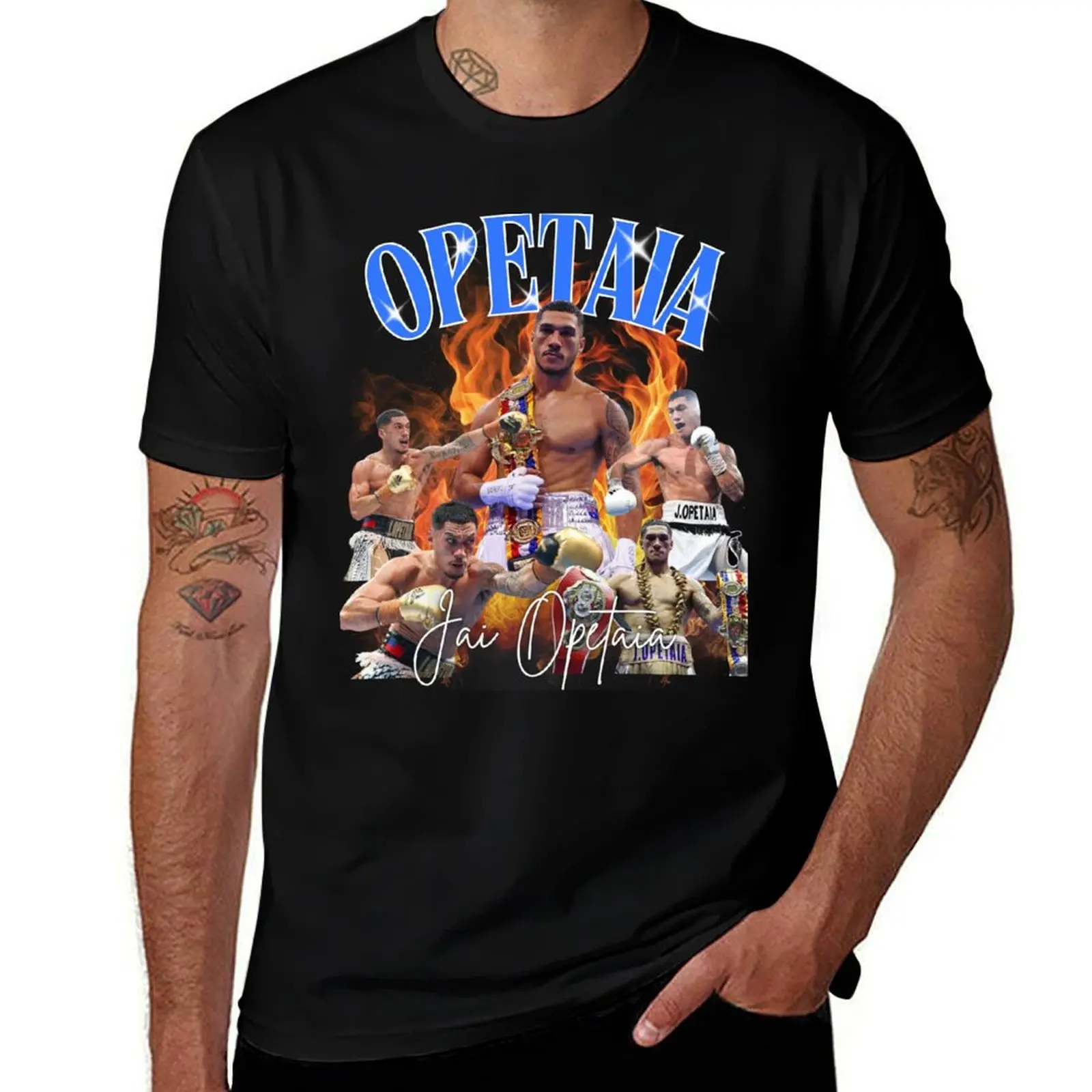 

King humor Opetaia funny t man shirts TSHIRT Cruiserweight shirts Jai T-Shirt dark Boxing t graphic