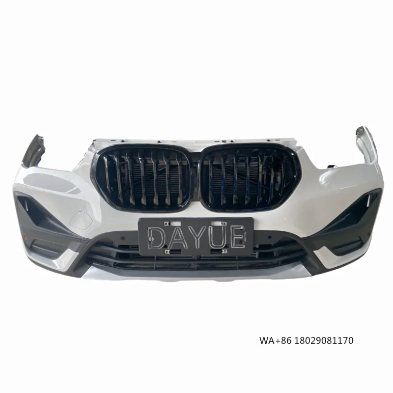 

Высококачественный б/у передний бампер в сборе для X1 F49 с решеткой радиатора, фарами и пластиковым обвесом