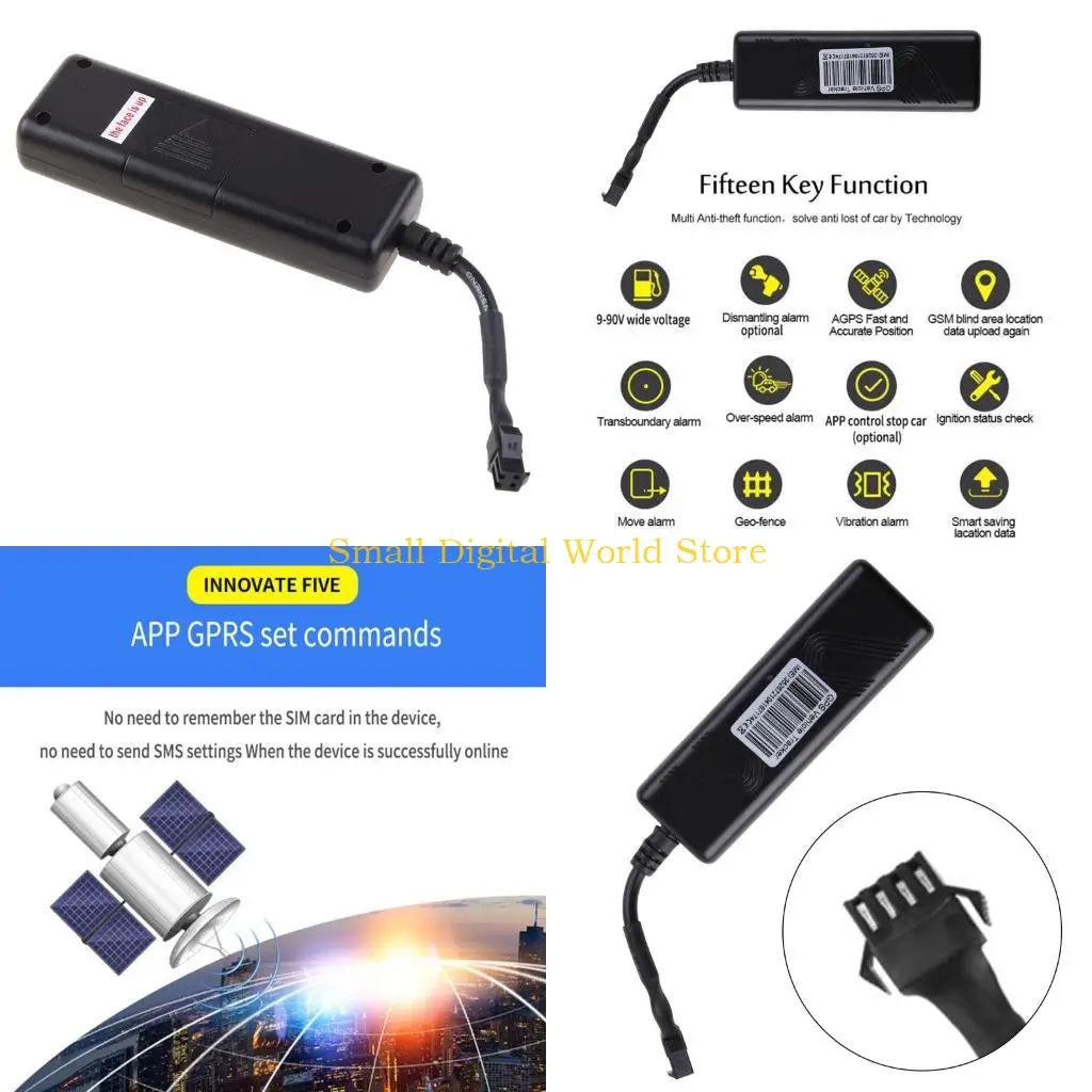 77UB Bluetooth-compatible Tracker GPS Item Locator Finder Waterproof for -M365 Electric Scooter Balance Car