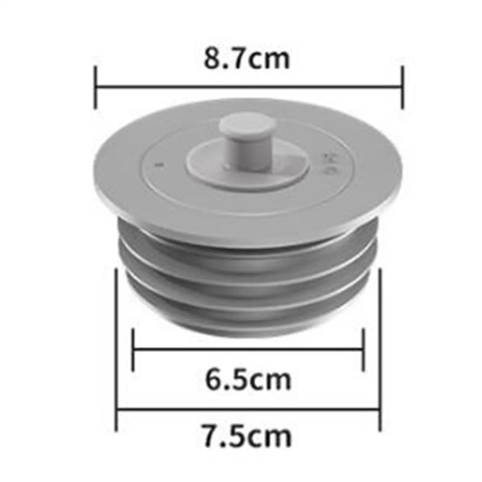 

Heat Resistant Silicone Seal Cover Soft Tubing Deodorant Ring Strainer for Sewer Sink Floor Washing Machine