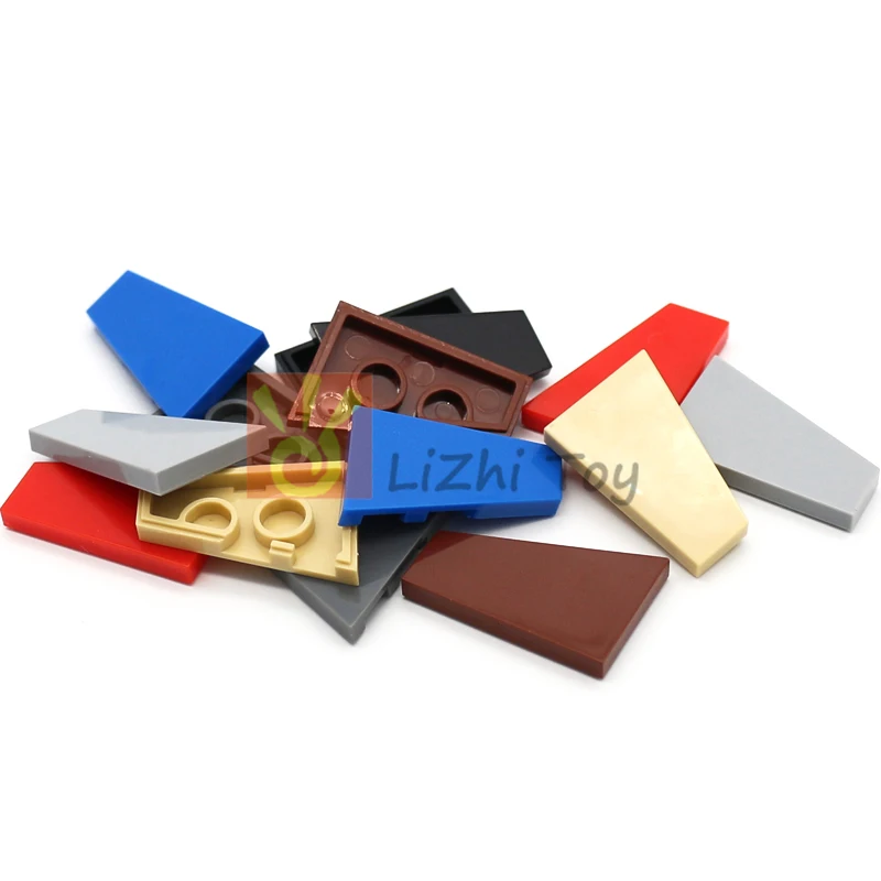 20sets MOC Tile Modified Plate 3x2 Left Right Building Blocks Speical Bricks Toys Compatible with 43723 Construction Assembled