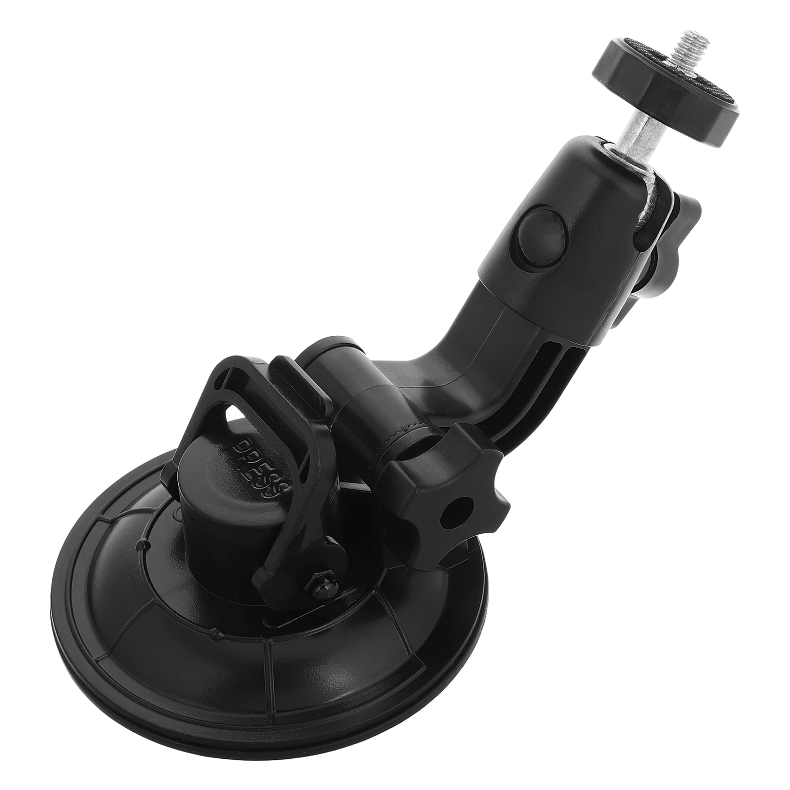 

Car Suction Cup Bracket Camera 9CM Abs Holder Dash Mount Wide Compatibility Adjustable Angle Solid