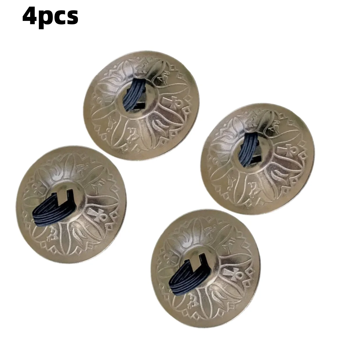 Variant: 4pcs Silver