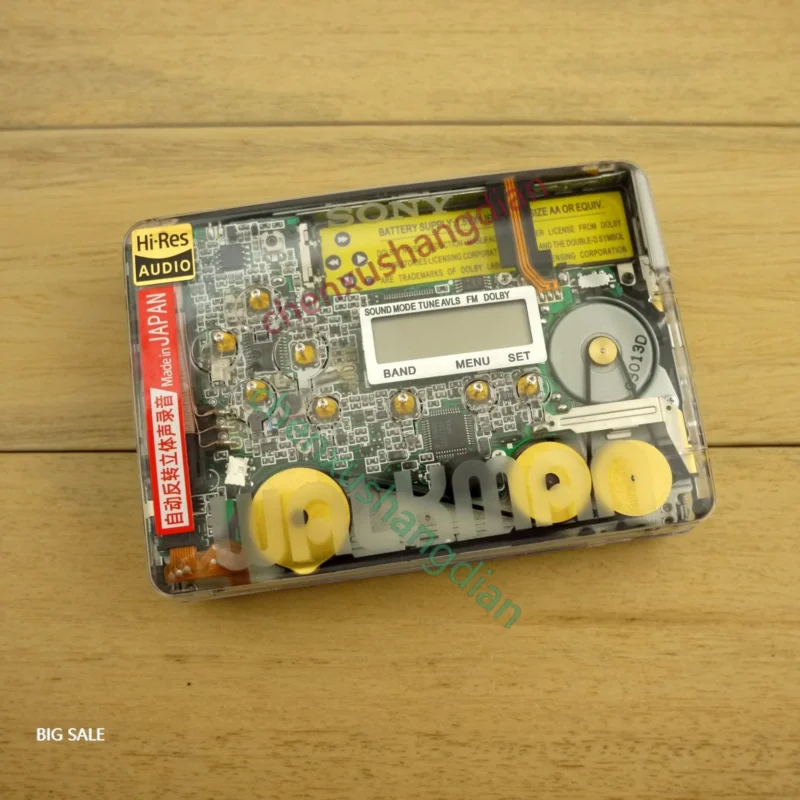 لسوني وكمان وكمان مع راديو، مشغل الشريط WM-GX688 الحنين الرجعية