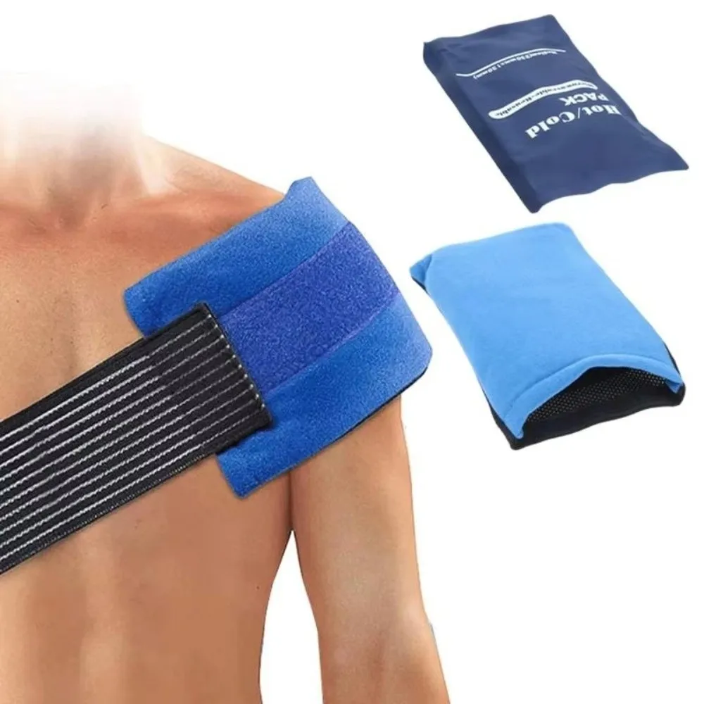 Reusable Ice Gel Pack Portable Elastic Wrap Cold Compress Pack Adjustable Strap Hot And Cold Therapy Hot Cold Compress Pack