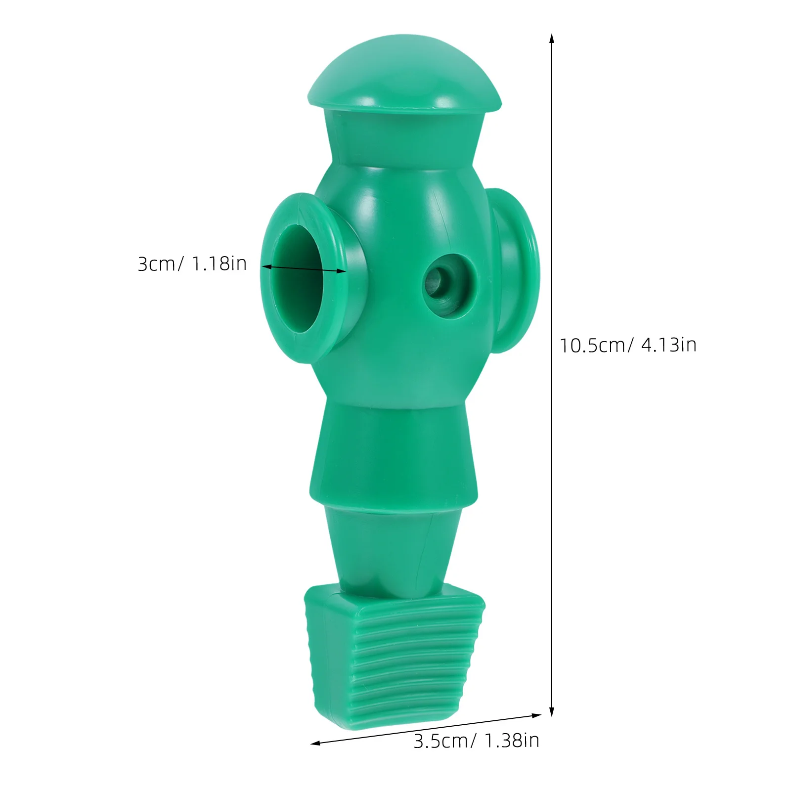 Conjunto de figuras de matraquilhos criativas, 4 unidades, substituição de resina, ergonômico, resistente, jogo de futebol