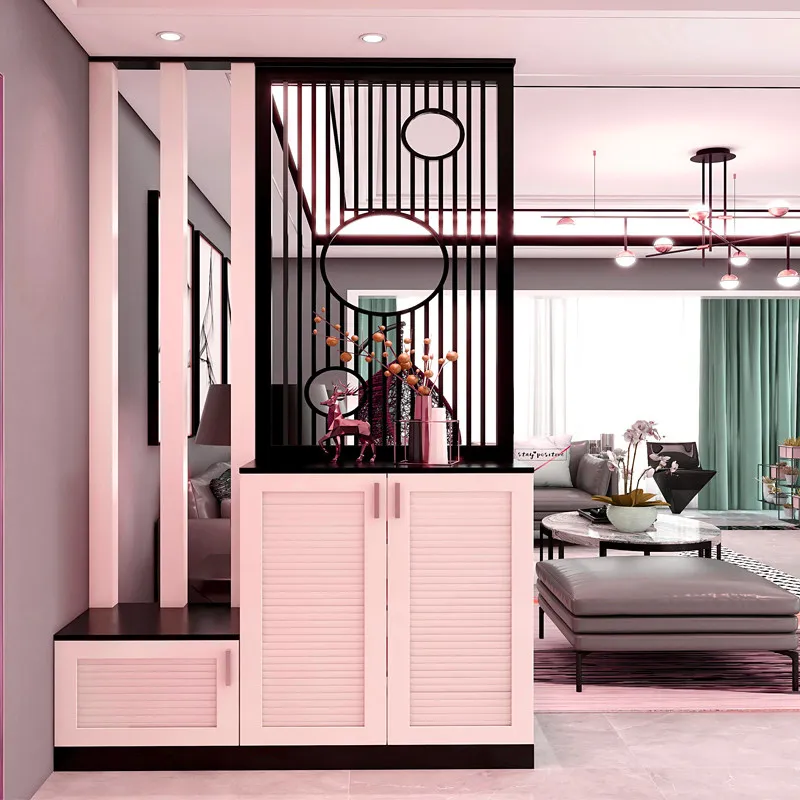 

White Tall Wooden Shoe Cabinet Cupboard Natural Entryway Organizer Shoe Rack Display Space Saving Zapatera Organizador Furniture