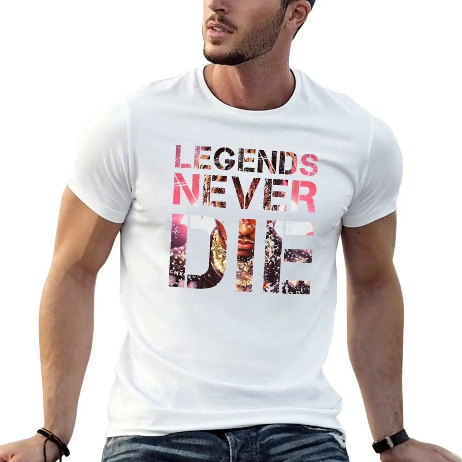 

Legends never die T-Shirt cotton t shirt pack mens graphic t shirts man t shirts for men casual T-shirt