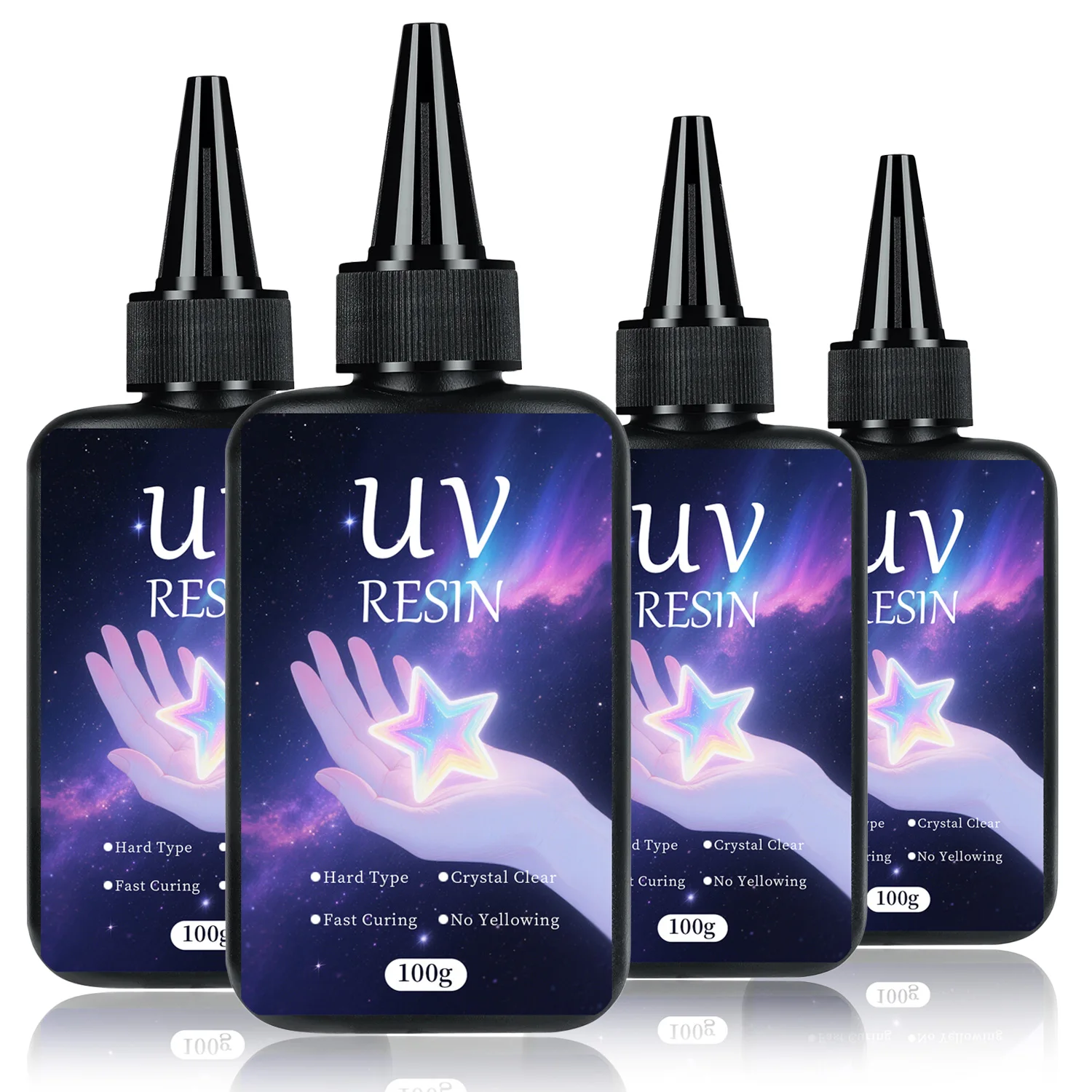 مجموعة راتينج الأشعة فوق البنفسجية مع أدوات الصب - فائقة الوضوح، صلبة، رائحة منخفضة، معالجة سريعة للإيبوكسي بالأشعة فوق البنفسجية للمبتدئين في صنع المجوهرات #5