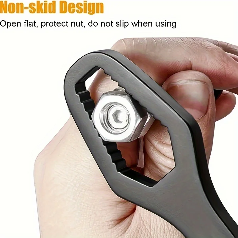 AliExpress UK Other 3-17mm Universal Torx Wrench Self-tightening Adjustable Glasses Wrench Board Double-head Torx Spanner Hand Tools for Factory