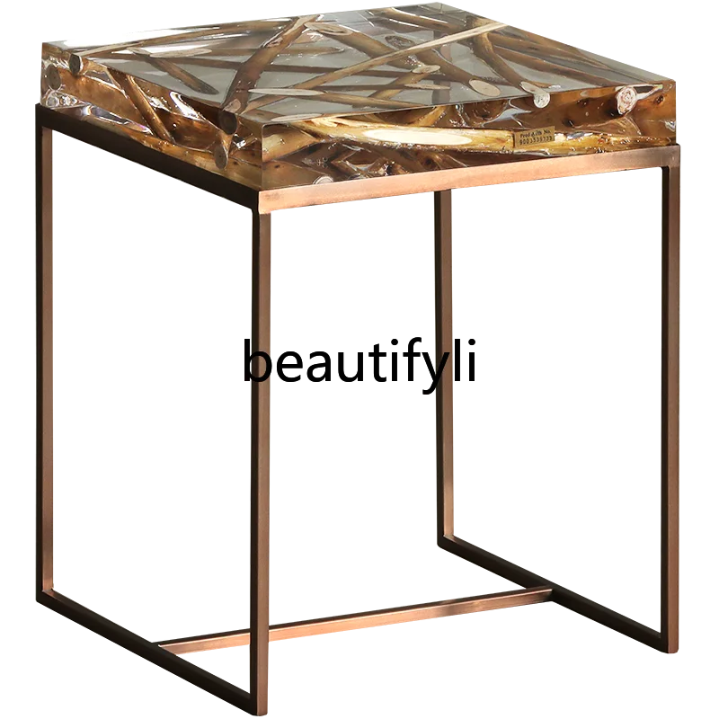 

Nordic French natural coffee table