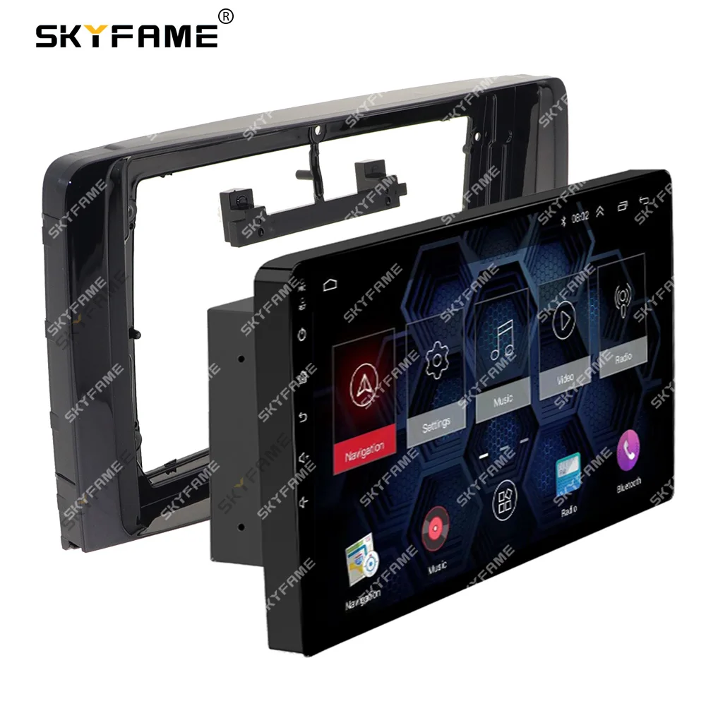 SKYFAME إطار السيارة فآسيا محول Canbus صندوق لبنز R الفئة W251 R280 R300 R320 R350 R500 أندرويد راديو داش لوحة Fascias