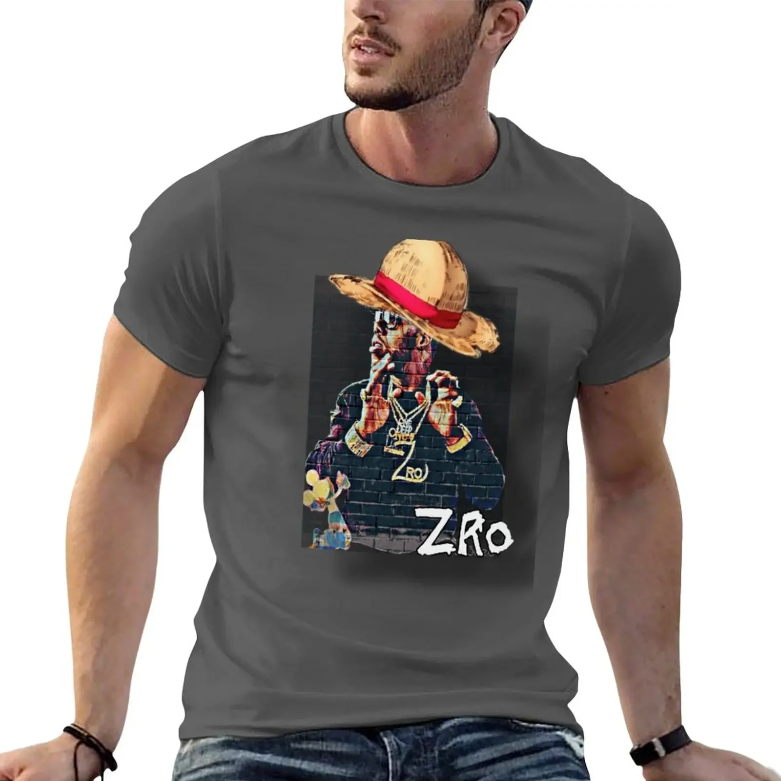 Z_Ro Underground King of Rap T-Shirt vintage clothes summer tops mens graphic Short Sleeve Outfits vintage mens designer clothes