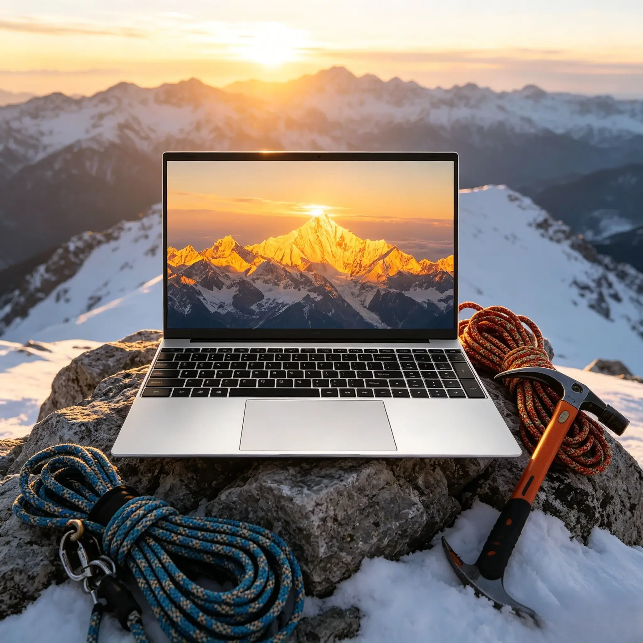 

15.6‑Inch Original Portable Laptop, N95 Powered, 120Hz High‑Refresh FHD IPS Ultra‑Clear Display, 7500mAh ,32GB RAM 2TB