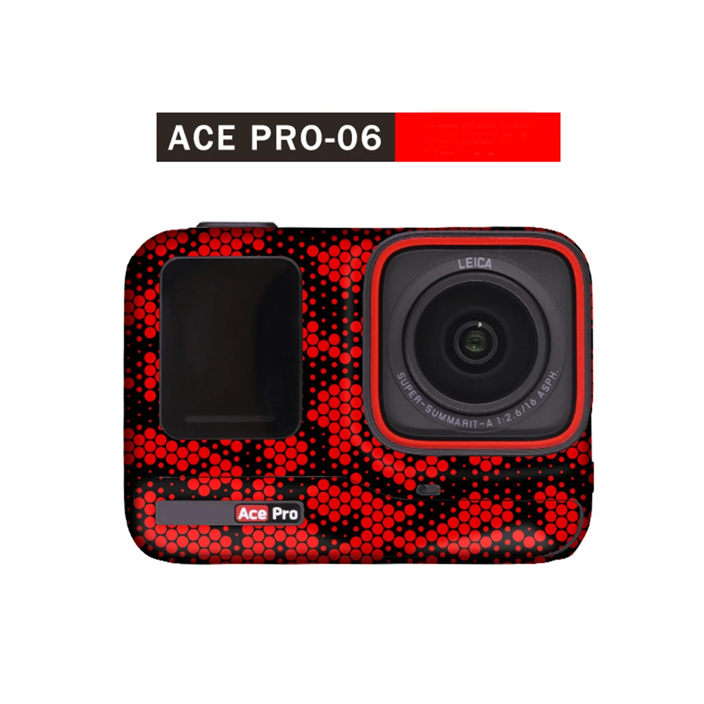 Autocollants pour caméra d'action Insta360 ZanPro, couverture ronde, autocollant Premium, accessoires