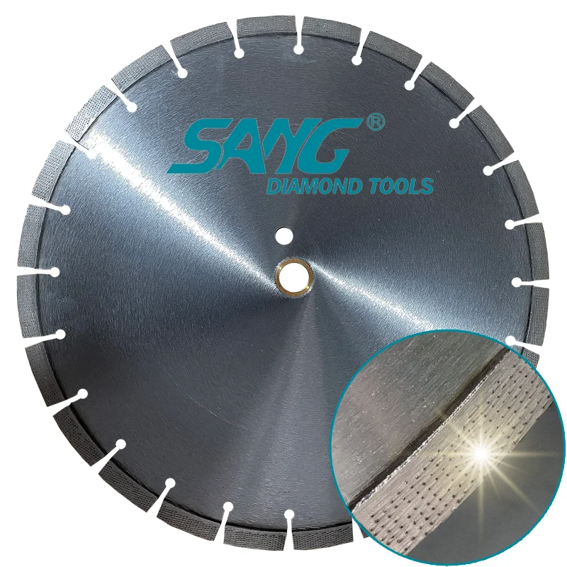 

Laser Welded Arix Segment Pentruder Diamond Disc Wall Saw Cutting Saw Blade for Reinforced Concrete Cutting
