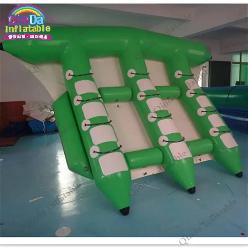 table Fly Fish Water Boat,Adult Inflatable Flying Fish Banana Boat With Air Pump