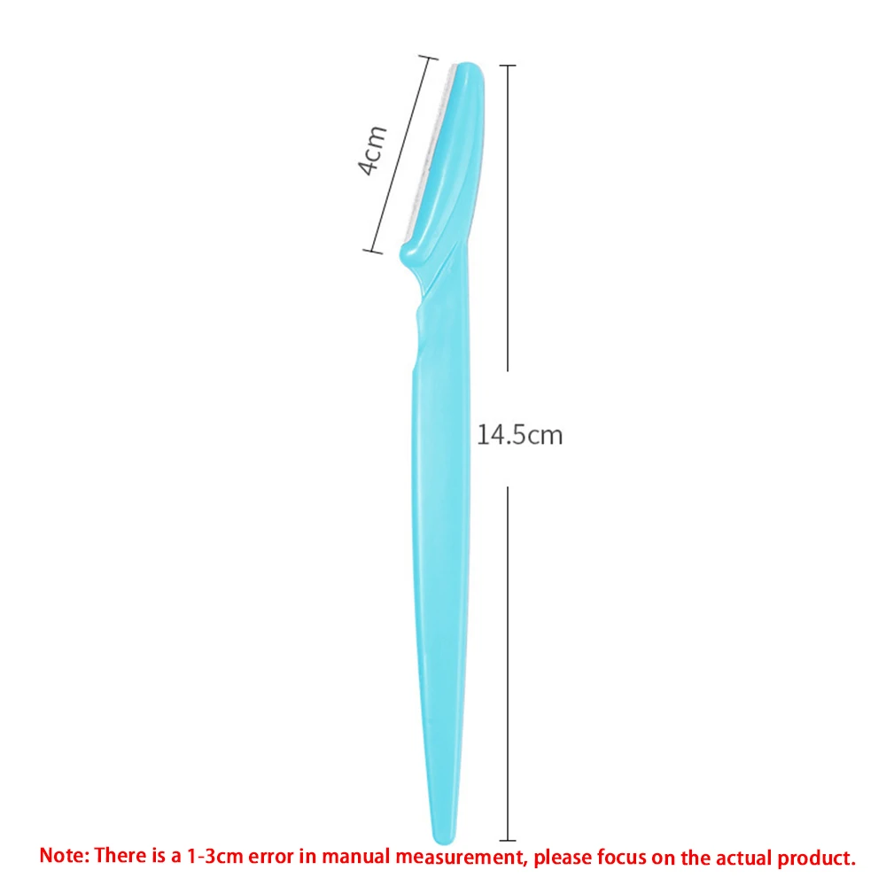 15Pcs Eyebrow Razor For Women Multipurpose Exfoliating Dermaplaning Tools Facial Razor With Precision Cover Small Makeup Tools