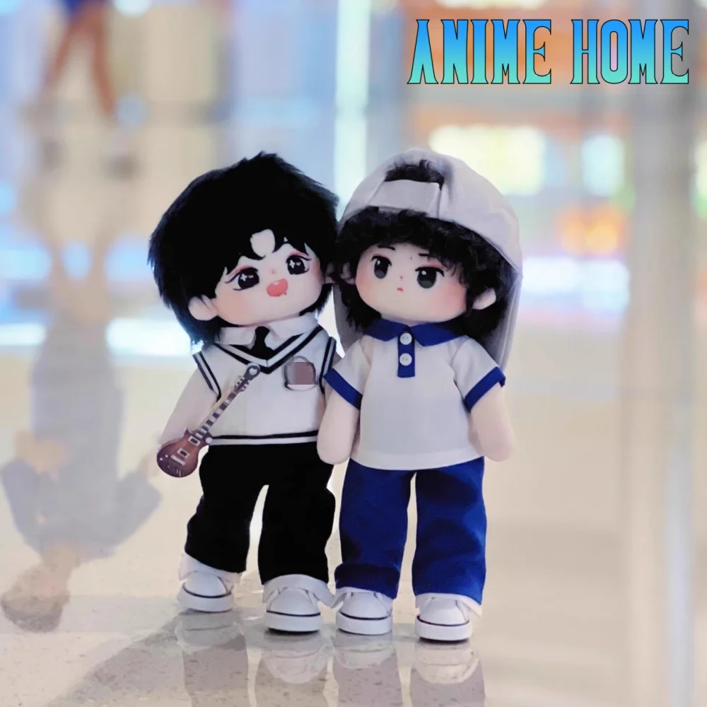 

Plushie Wang Yibo Xiao Zhan Idol Star Doll Toy 22cm Doll Toy Stuffed Plush Clothes Outfit Cosplay Original MDZS Gift G