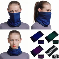 Solid Color Seamless Headbands Magic Bandanas For Women Men Cycling Face Mask Balaclava Neck Scarf Accept Custom Team Logo