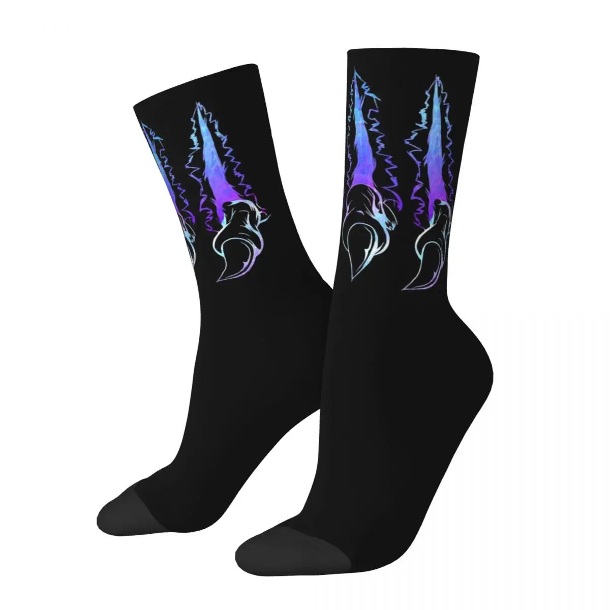 Monster Face Unisex Socks,Hip Hop 3D Print Happy Socks Street Style Crazy Sock