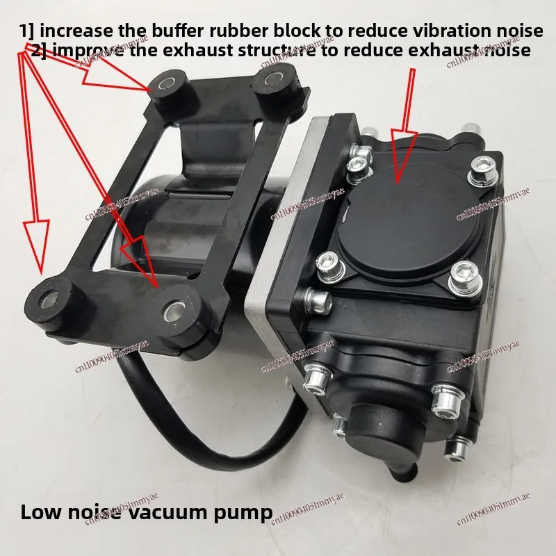 Low-speed electric four-wheel vehicle general vacuum pump brake assist air pump