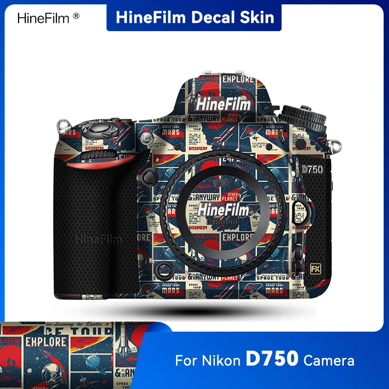 

Hinefilm Skin for Nikon D750 Camera Skin FOR NikonD750 Camera Sticker Protective Cover Film