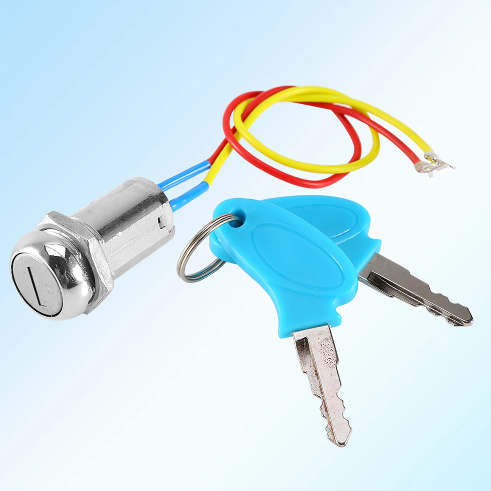 2 Wire Key Ignition Switch Locking Keys Lock For Electric Scooter ATV Moped Kart Ignition Switch Ignition Switch