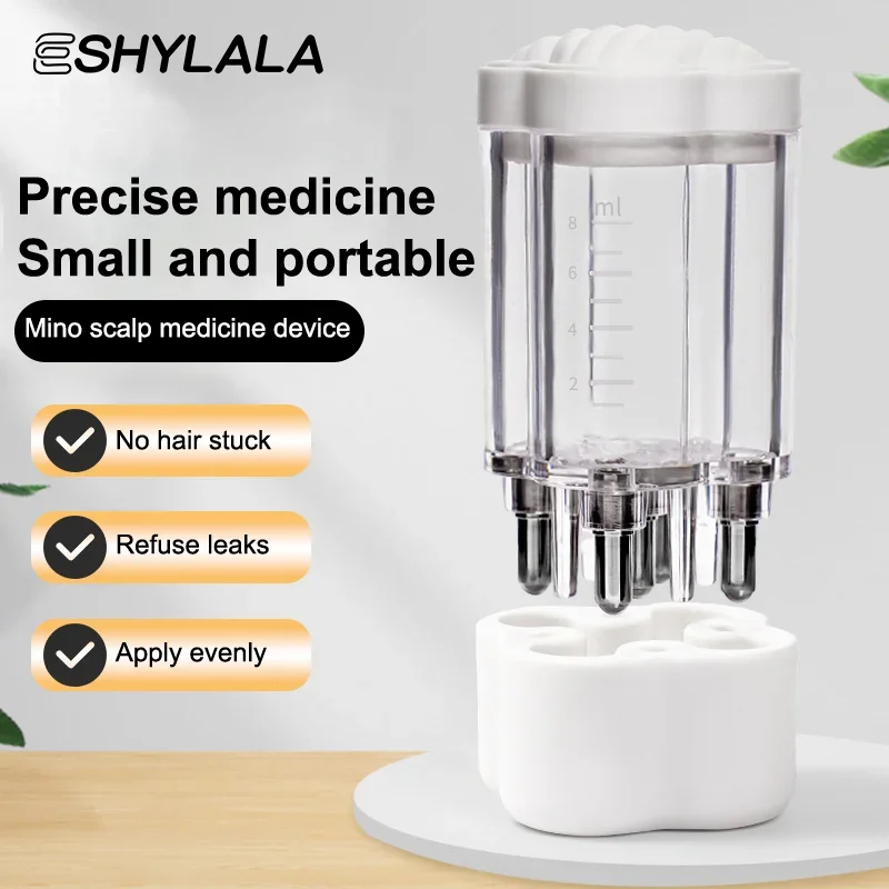 

Scalp Applicator Minoxidil 1-8ml Essence Hair Growth Fluid Ball Massage Head Drug Delivery Smear Liquid Guide Comb